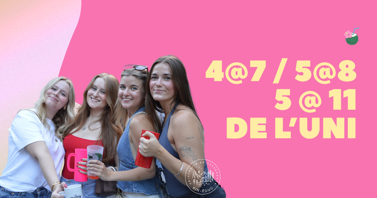 5 à 8 Université de Sherbrooke : le guide incontournable